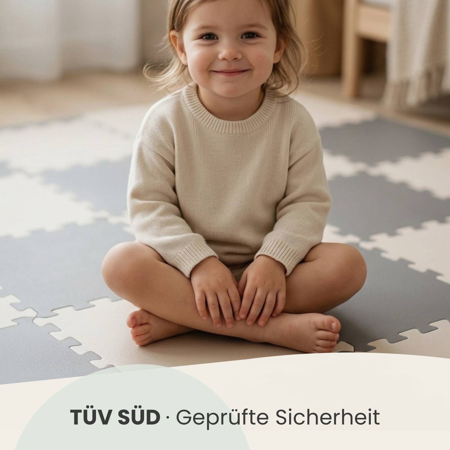 18 Teile Spielmatte Baby Puzzlematte 30x30 Krabbelmatte Bodenmatte Kinderzimmer