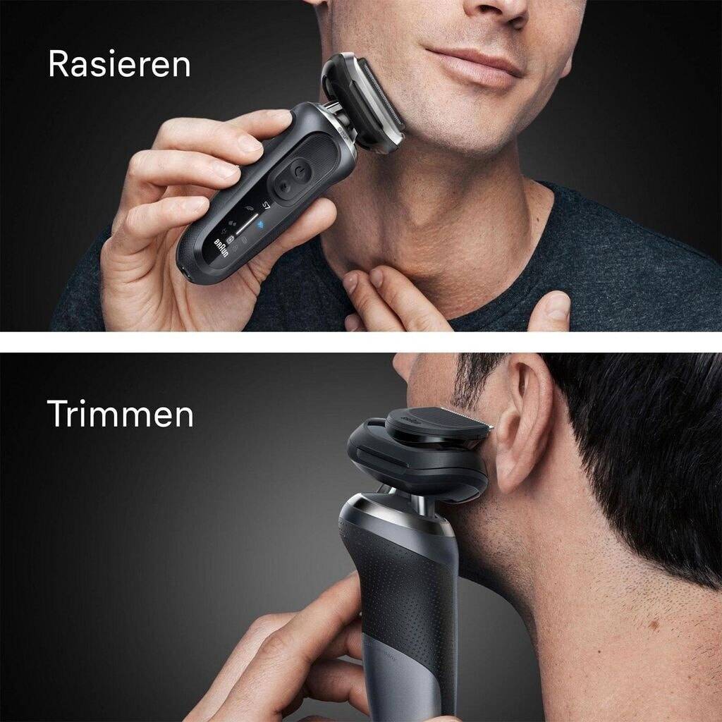 BRAUN Rasierer Series 7, 72-G1200s, SkinFlex Kopf, grau