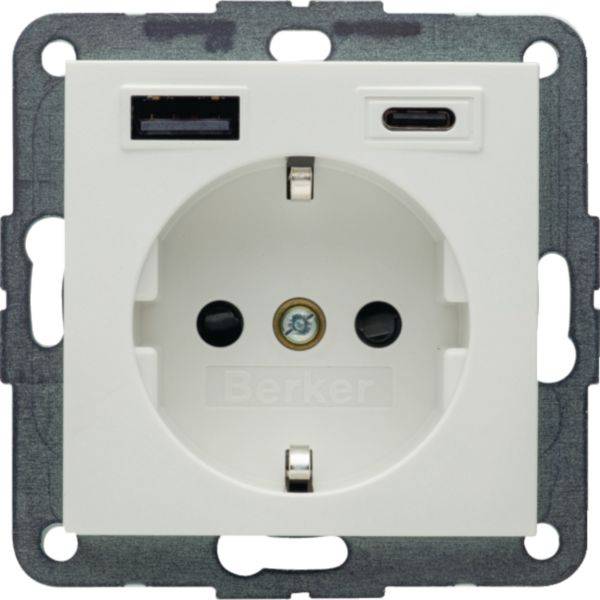 Berker Steckdose AC 20W PD S.1 48141909