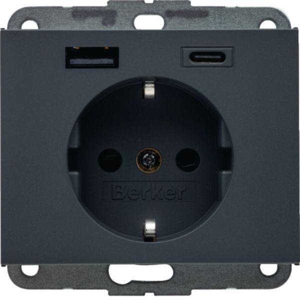 Berker Steckdose AC 20W PD K.x 48147006