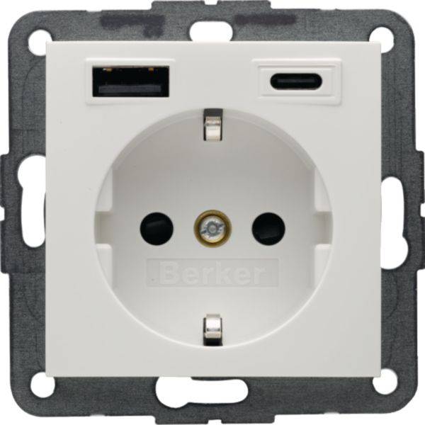 Berker Steckdose AC 20W PD S.1 48148989