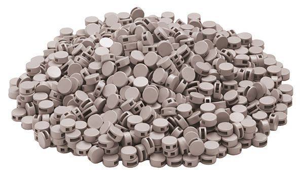 140740 KUNSTSTOFFPLOMBEN 9 MM GRAU
