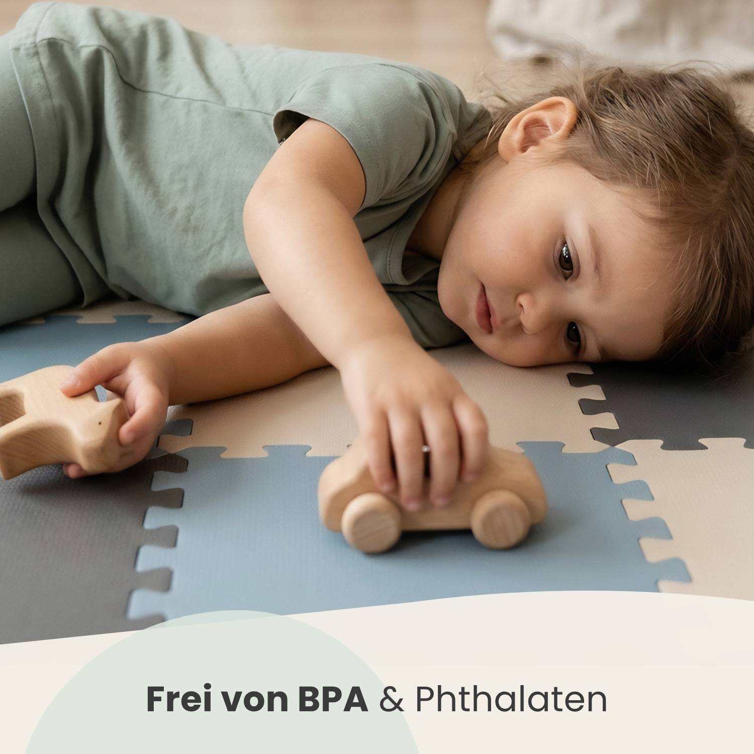 27 Teile Spielmatte Baby Puzzlematte 30x30 Krabbelmatte Bodenmatte Kinderzimmer