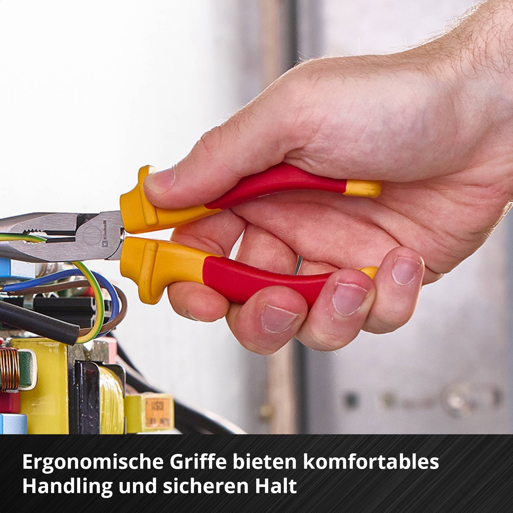 EINHELL Elektriker-Zangen-Set VDE, 370540, 160 mm, 3-teilig