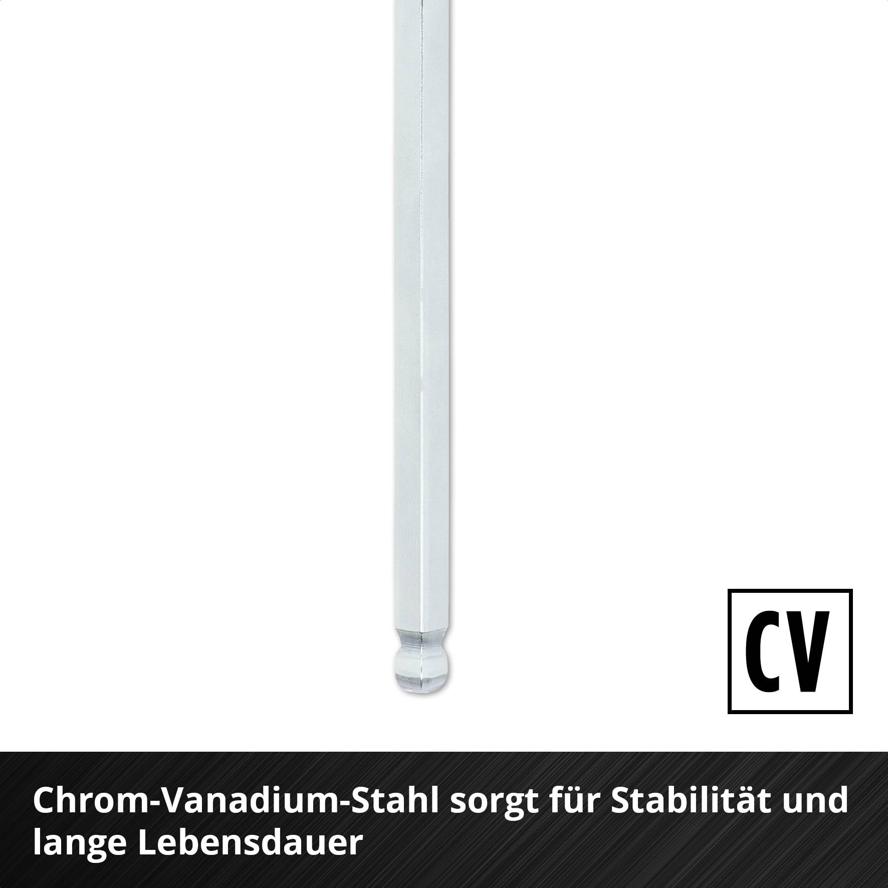 EINHELL T-Griff Schraubendreher-Set, 370539, 6-teilig