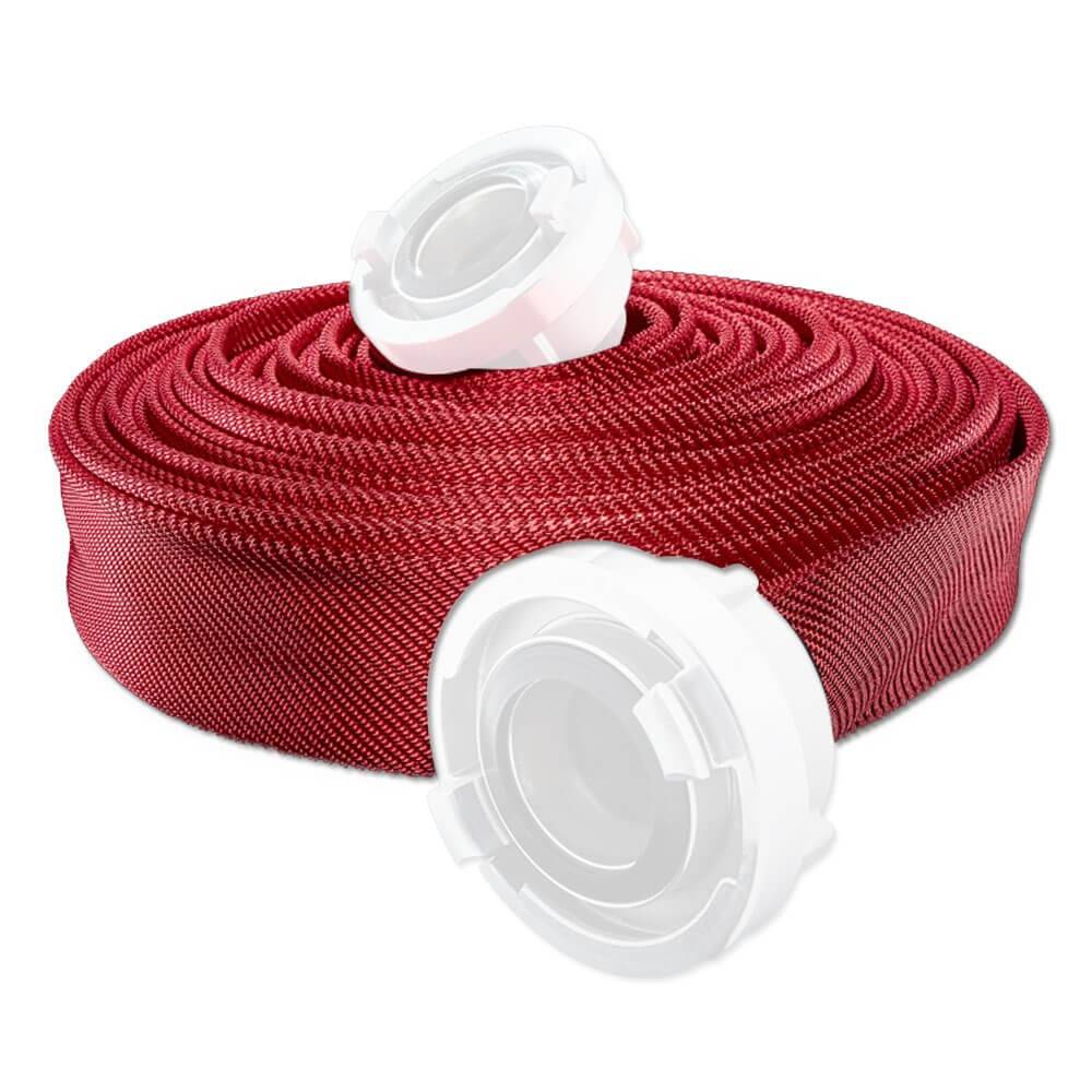 Feuerlöschschlauch " Titan 3 F Signal " - DIN 14811 - Innen- 75 mm - 16 bar - STORZ- Druckkupplungen - 30 m - Preis per Rolle