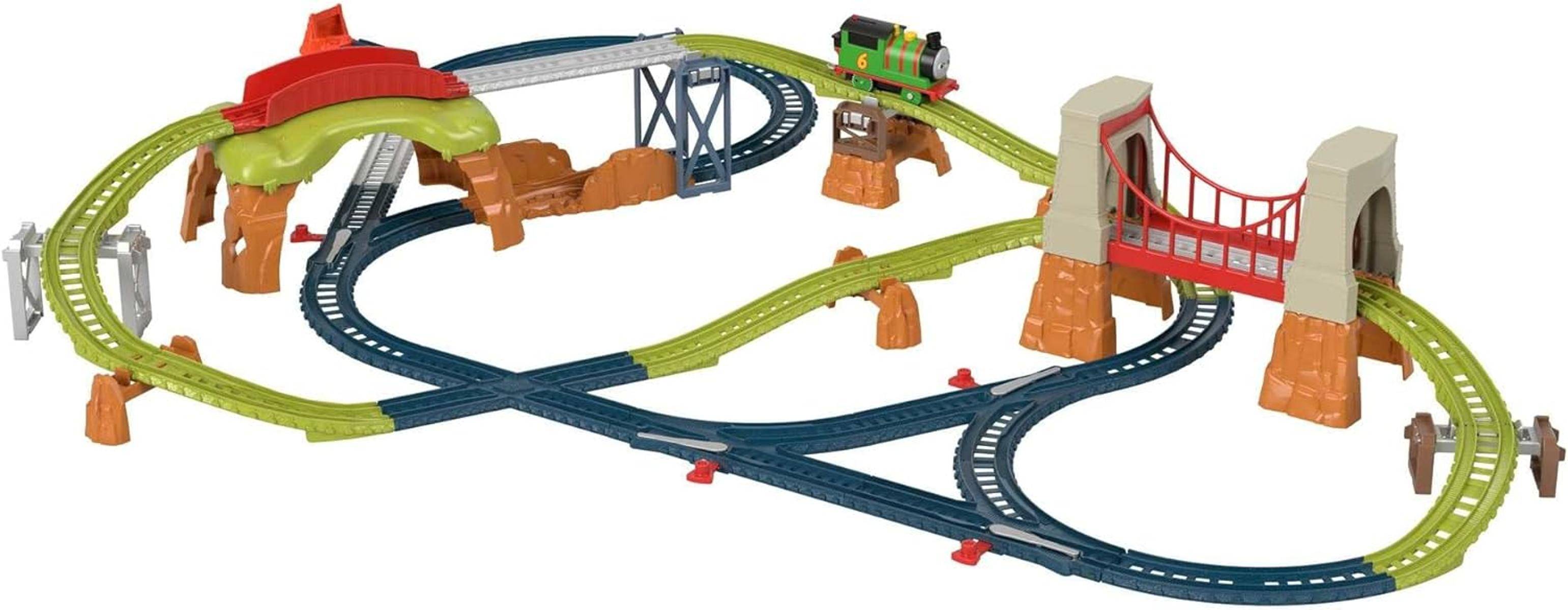 Thomas & Friends Percy 6-in-1 Spielzeugbahn Eisenbahn Zug ab 3 Jahren