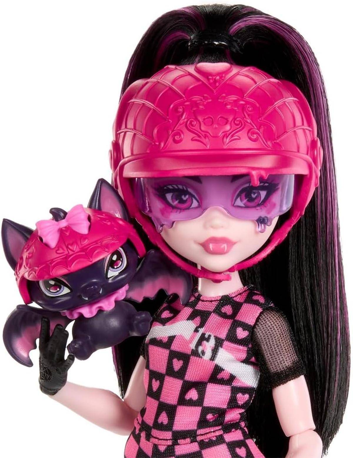 Monster High Draculaura und Sein Monster Scooter hig ab 4 Jahre
