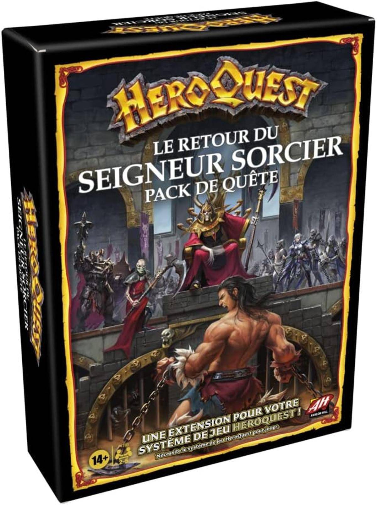 Avalon Hill HeroQuest Erweiterung Der Rückkehr des Herr Hexe F4193801 14+