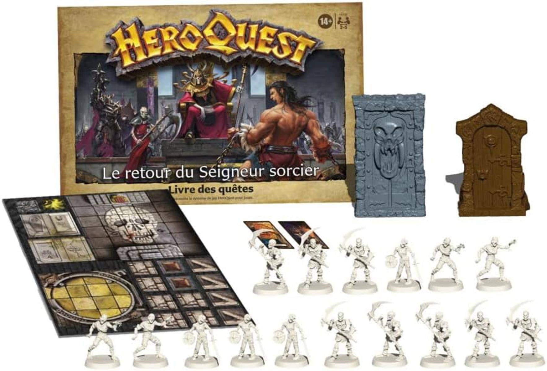Avalon Hill HeroQuest Erweiterung Der Rückkehr des Herr Hexe F4193801 14+