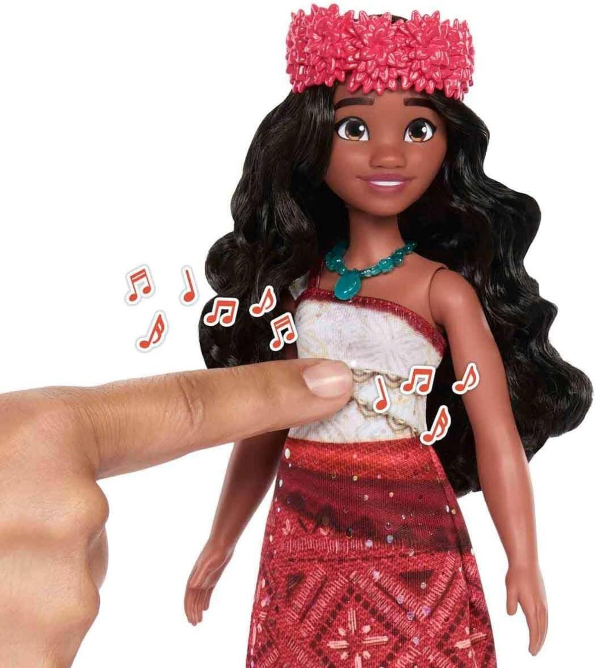 Mattel Disney Moana 2 singende Puppe mit Zubehör Vaiana 2 ab 3 Jahre