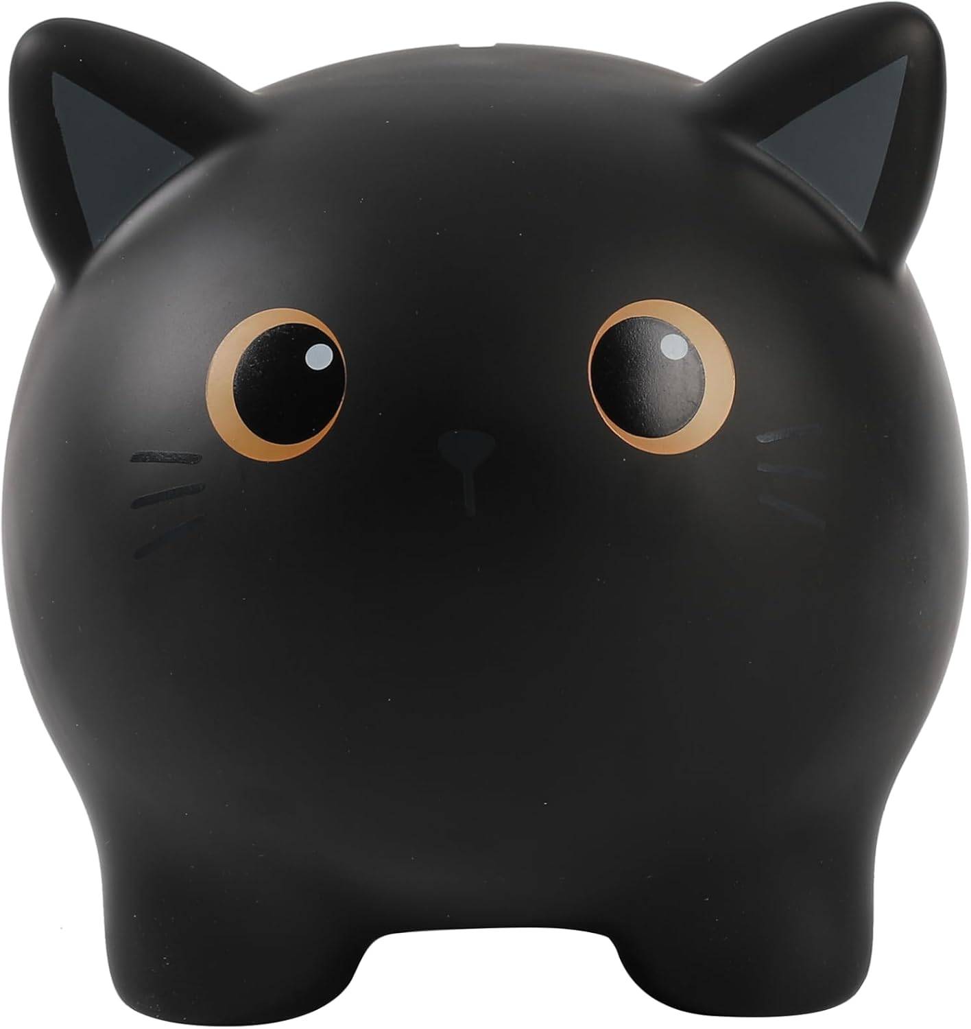 I-TOTAL® Spardose Sparbüchse robuster Kunststoff schwarze Katze