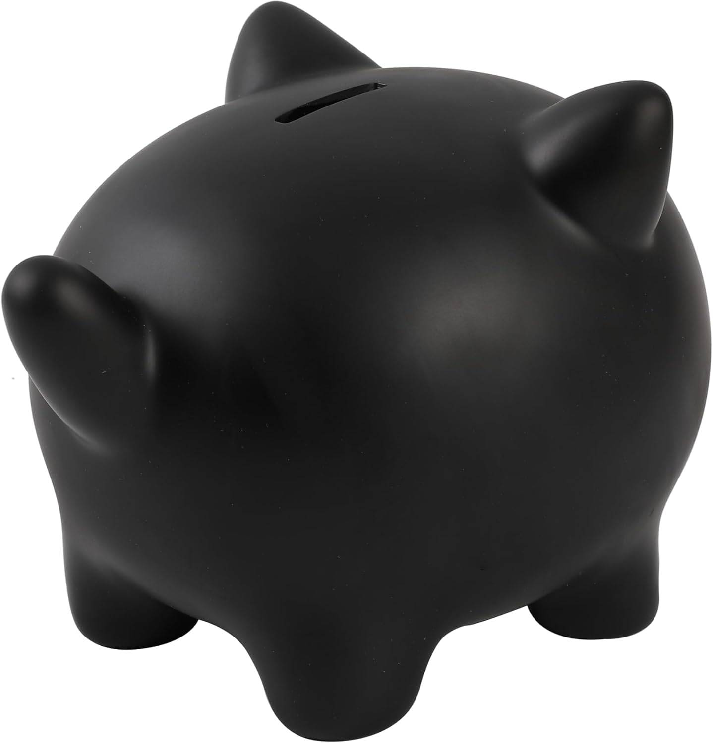 I-TOTAL® Spardose Sparbüchse robuster Kunststoff schwarze Katze
