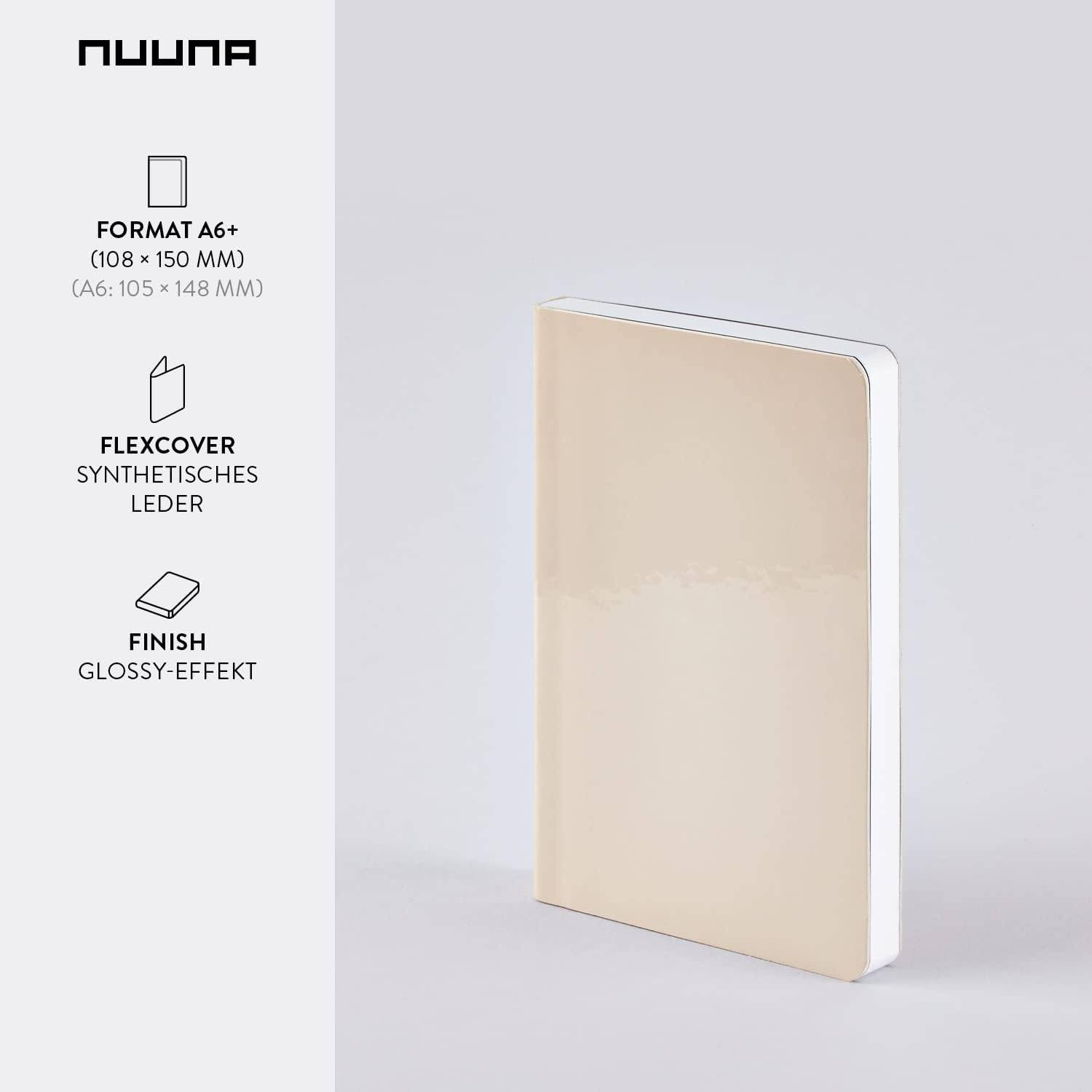 Nuuna Notizbuch A6 Candy S Sand Dotted Journal 2,5mm Punktraster