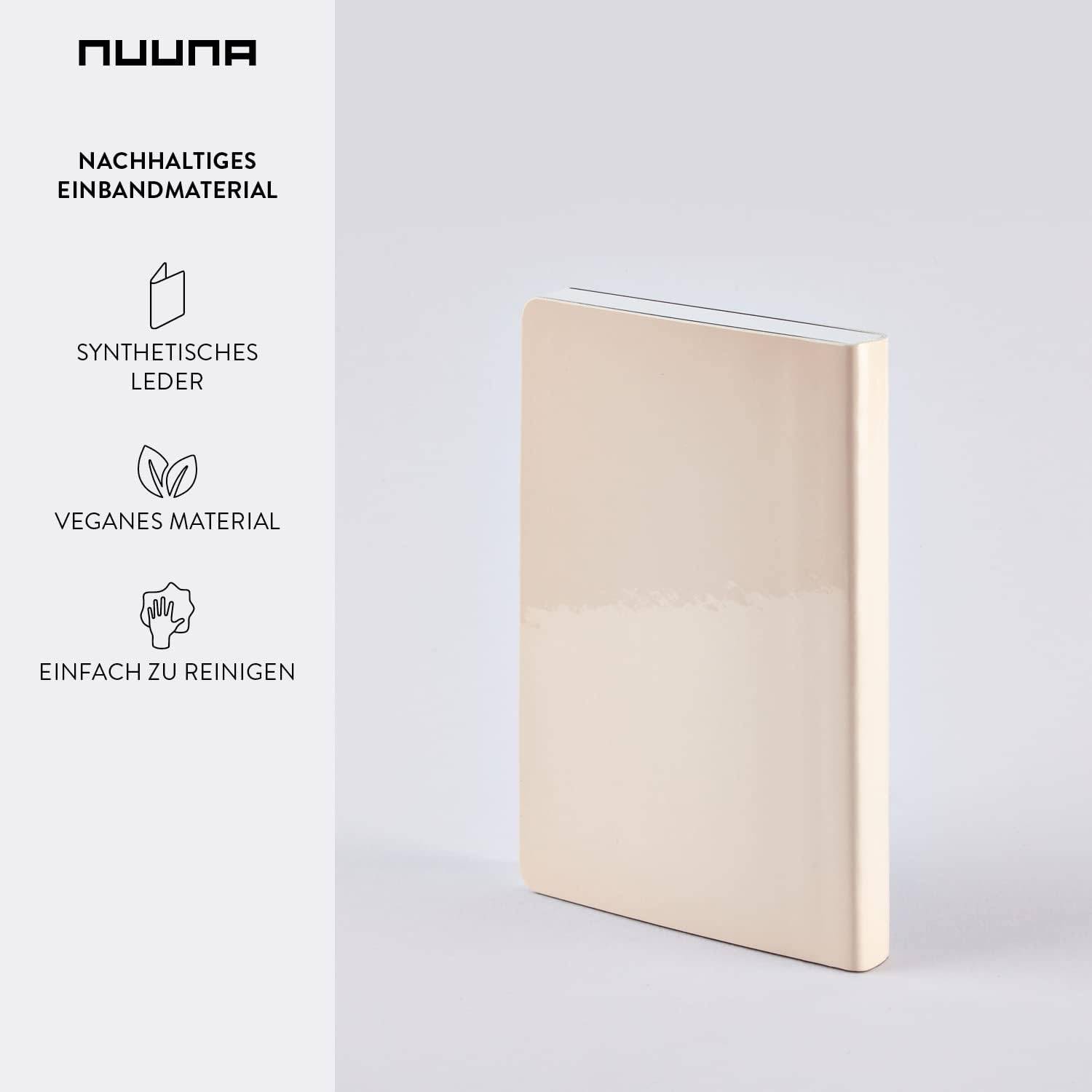 Nuuna Notizbuch A6 Candy S Sand Dotted Journal 2,5mm Punktraster