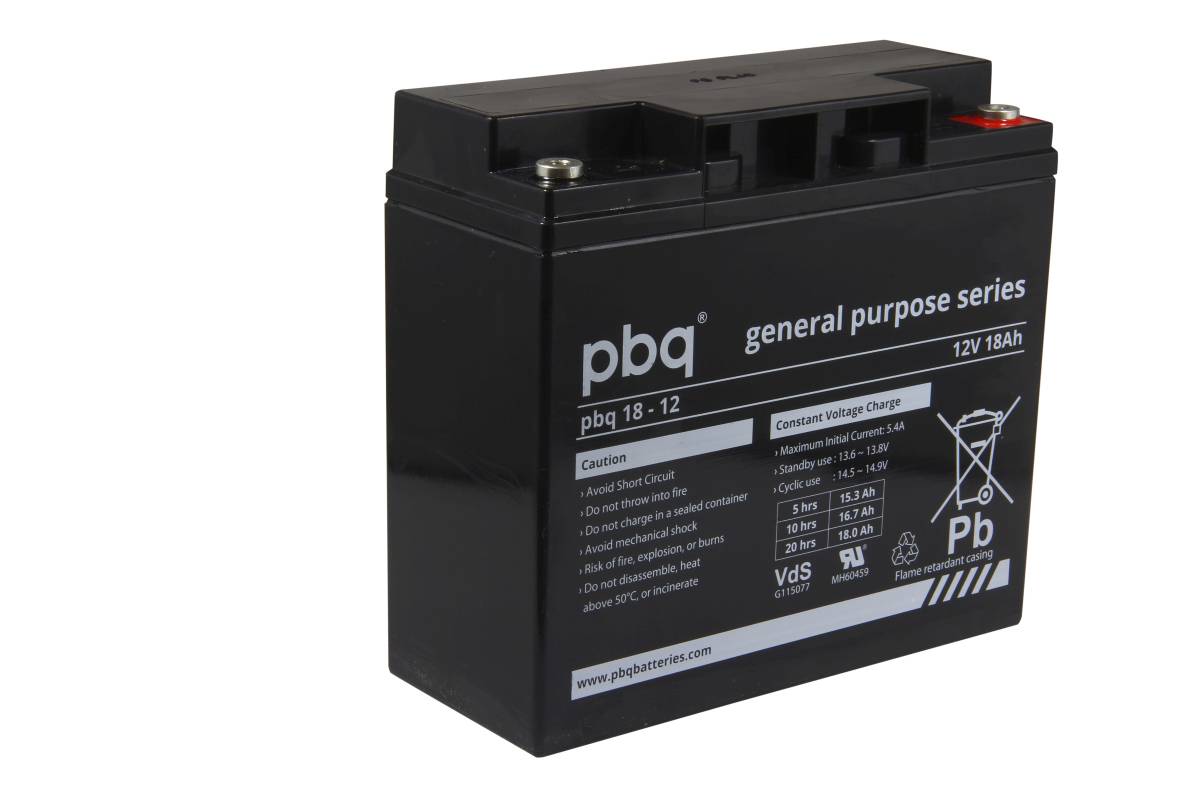 PBQ Bleiakku 18-12 12.0V 18.0Ah