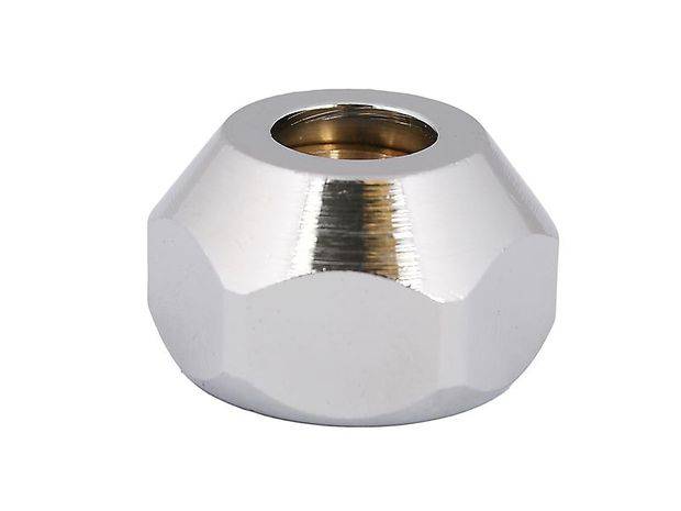 JS QUETSCHVERSCHRAUBUNG, OHNE LAENGENAUSGLEICH,DN8,3/8"x8MM,CHR