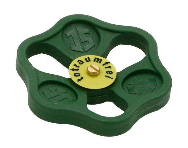 JS HANDRAD MIT SCHRAUBE+BUTTON 100x10,POLYAMID,GRUEN