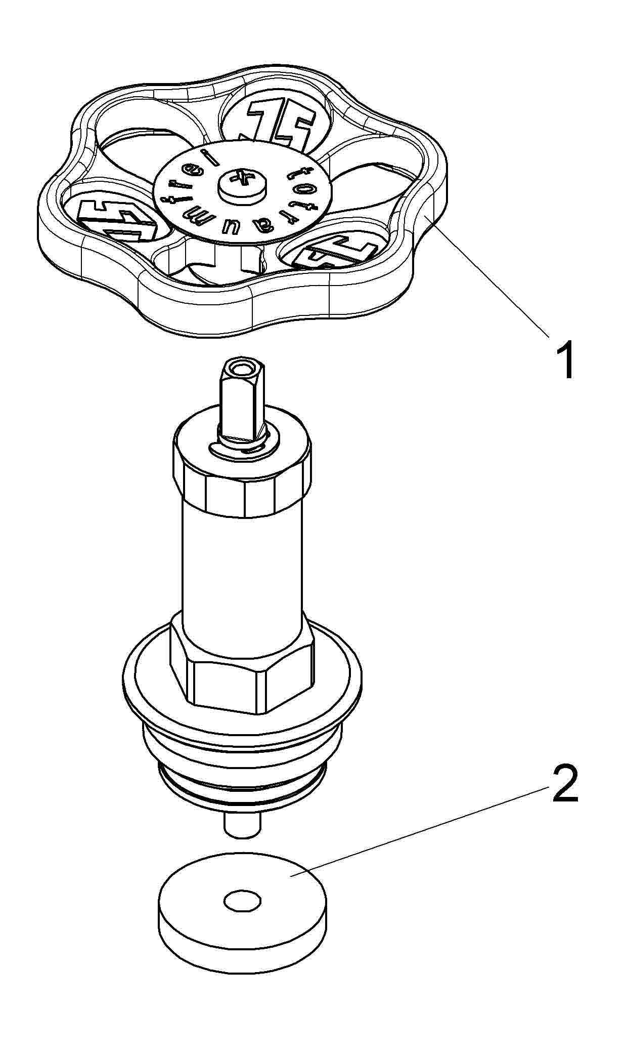 JS FETTKAMMER-OT F.FREISTROMVENT. DIN3502, N.ST.SP, DN80, 3", PTFE