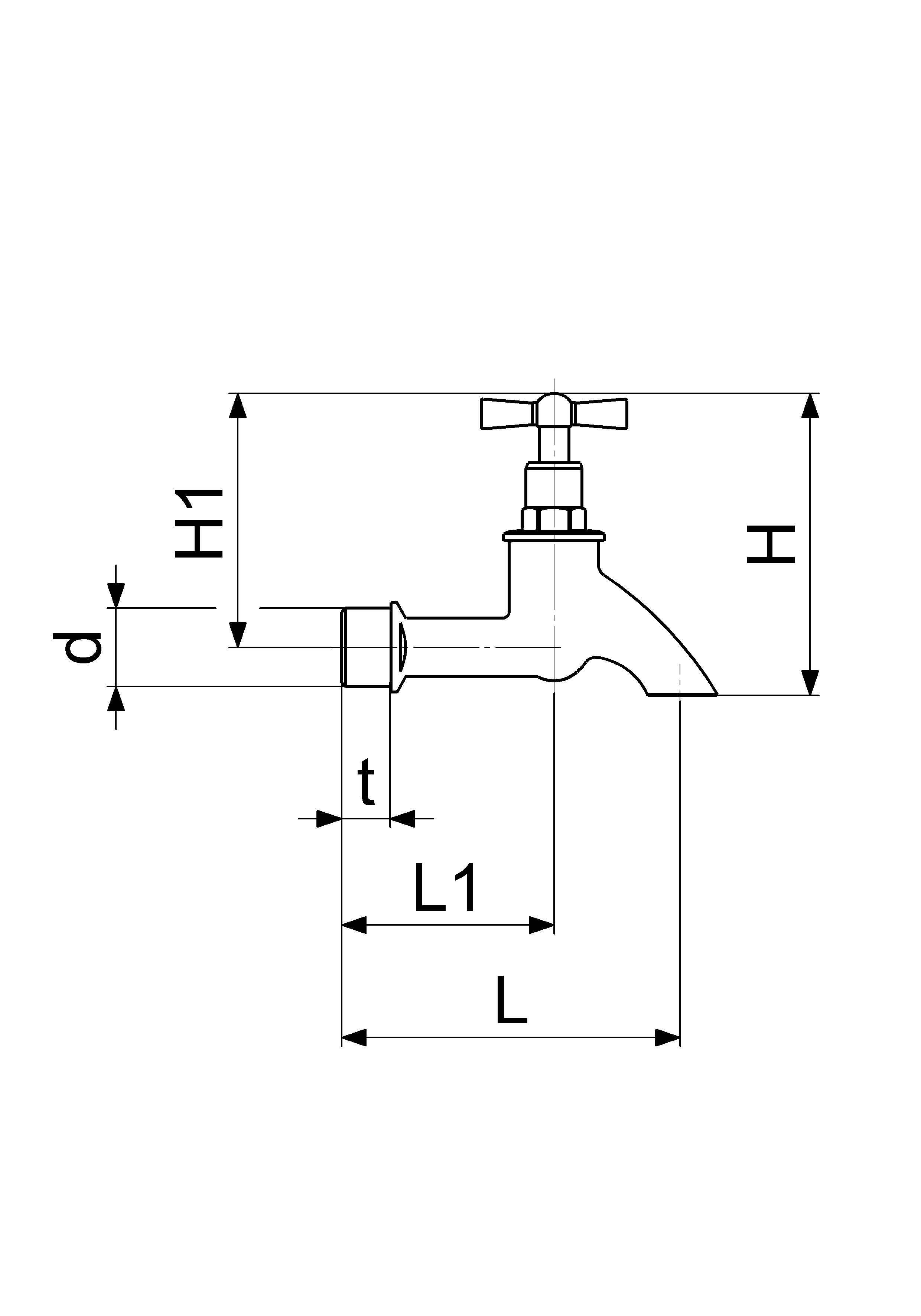 JS AUSLAUFVENTIL MIT STRAHLREGLER OHNE SV,KNEBEL-OT,3/4",POL. CHROM