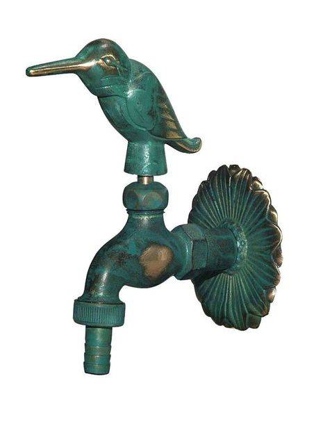 JS NOSTALGIE-AUSLAUFVENTIL,MIT SV MOTIV:VOGEL,DN15,1/2",MS-PATIN.