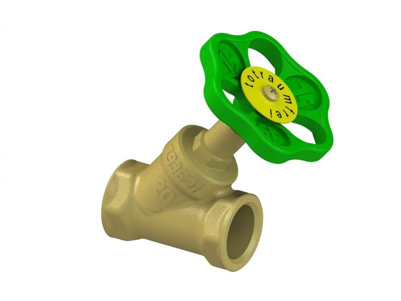 JS SCHRAEGSITZVENTIL,O.ENTLEERUNG STEIGENDE SPINDEL,DN20,IG 3/4"