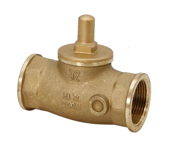 JS RUECKSCHLAGVENTIL, GERADSITZ MUFFENANSCHLUSS,DN32,G 1 1/4"