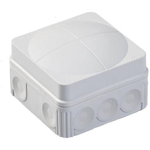 5St. FR-Kabelabzweigkasten IP66, 76x76x51mm RAL7035