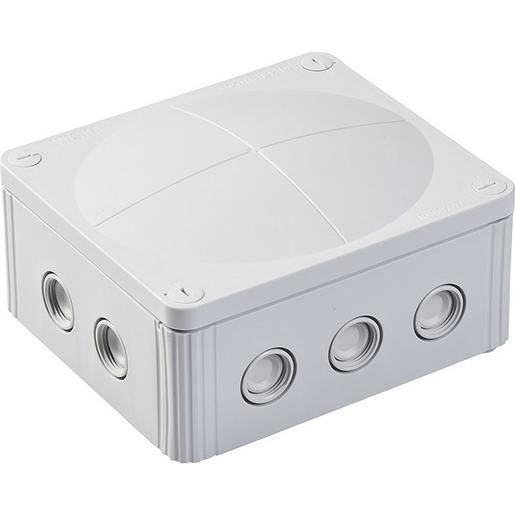 1St. FR-Kabelabzweigkasten IP66/67 160x140x81 mm RAL7035