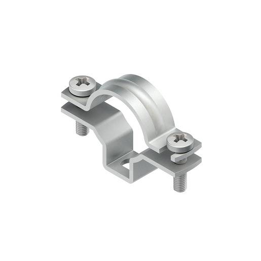 50St. Aluminium-Abstandschelle, Größe 25 mm AAS25