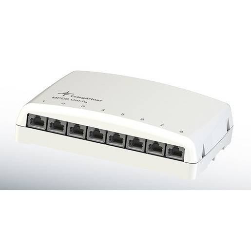 1St. Mini-Verteiler MPD8 AMJ/UMJ inkl. 6 Module und 2 Blindstopfen