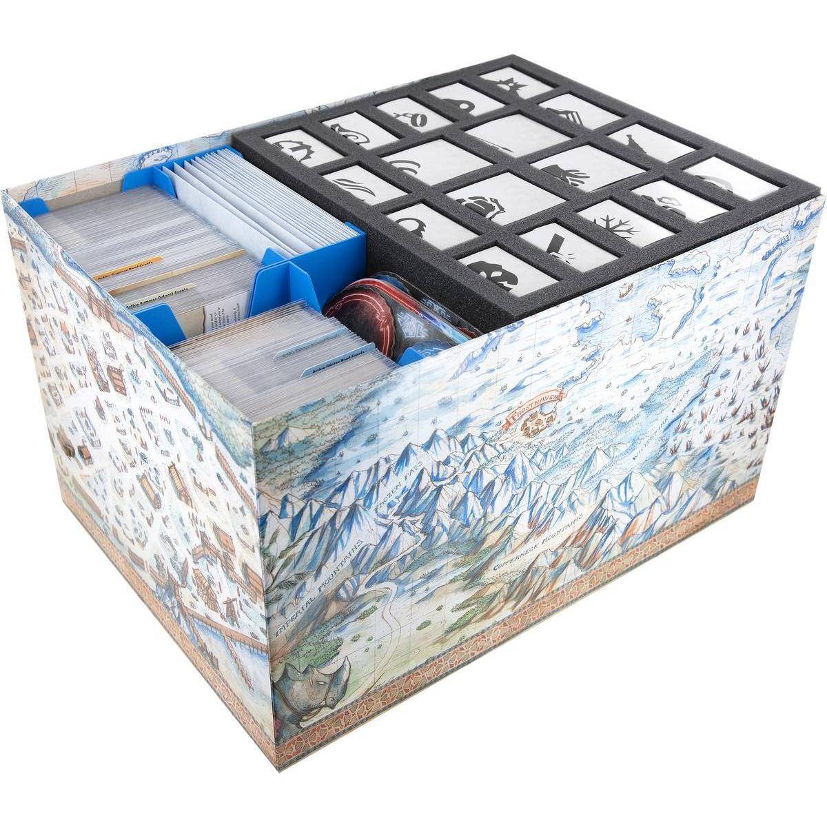 ORG230 - Feldherr Premium Organizer Insert für Frosthaven - Grundspielbox