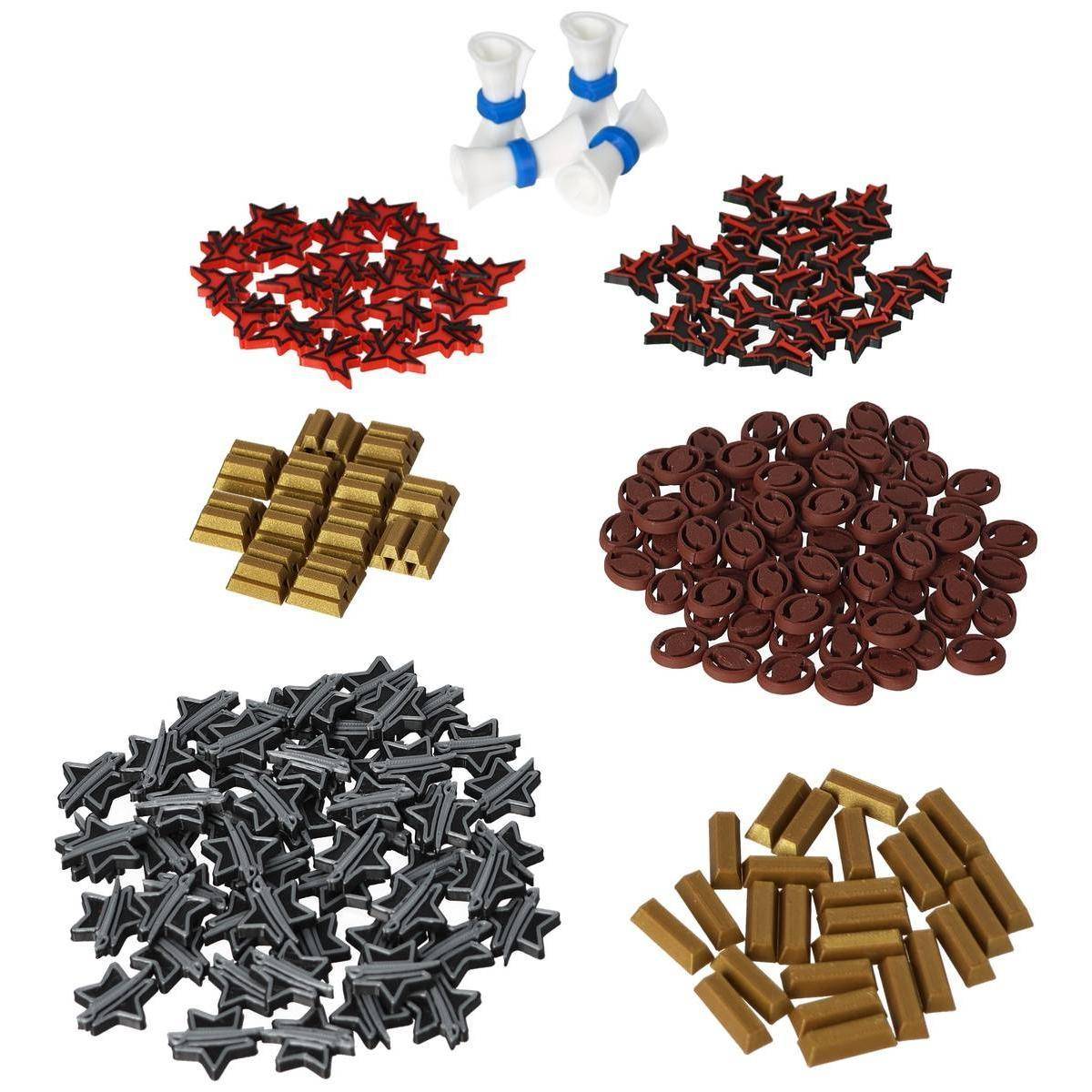 3D139SET - Feldherr Upgrade Set für Anno 1800 – 3D Token – Bundle für Grundspiel & Erweiterung