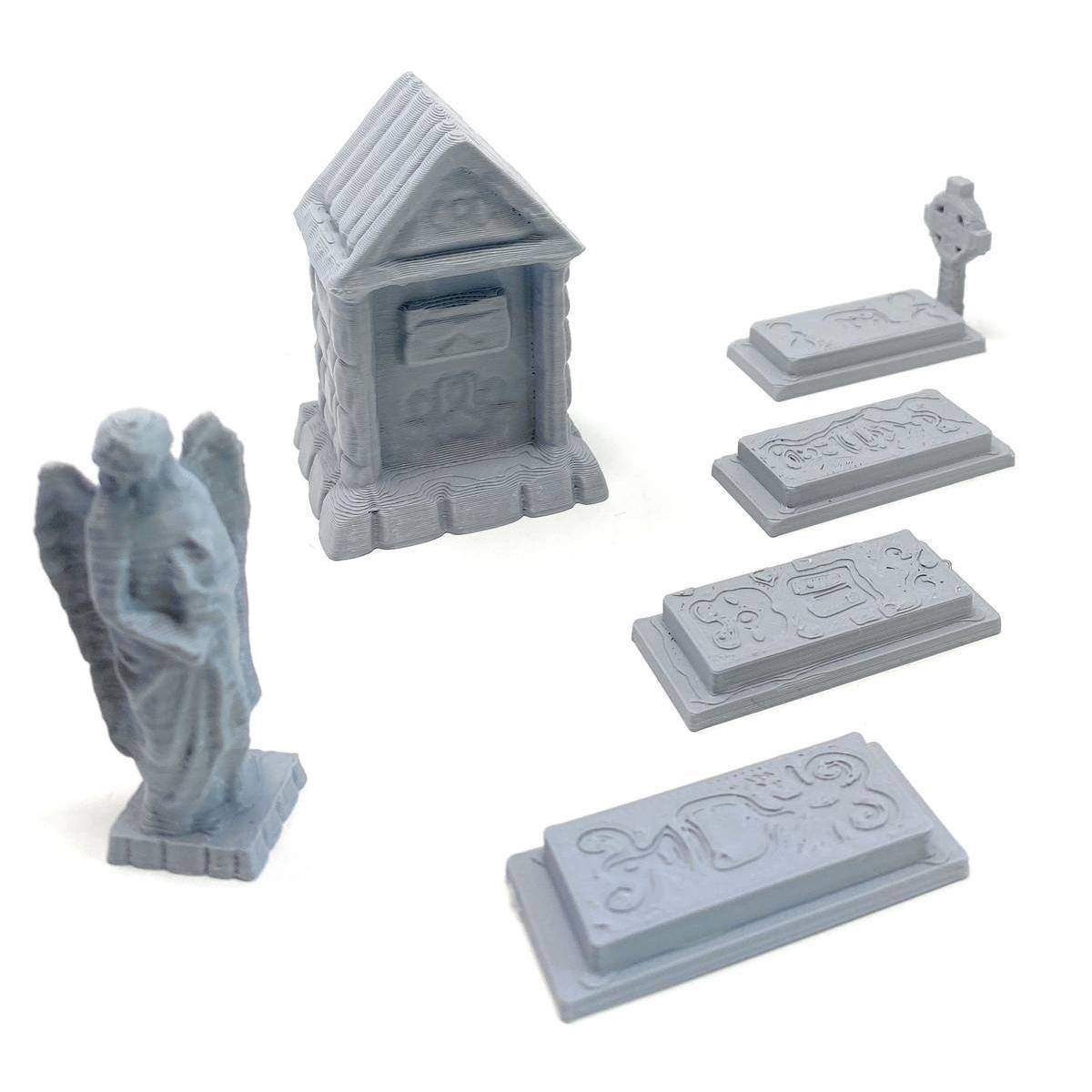 FROST_GRAVESTONESET2 - Grabstein Set 02