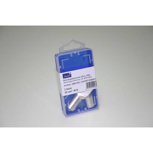 1Pk = 2 Stück Rohrkabelschuh 95 mm² M10 verzinnt