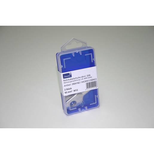 1Pk = 2 Stück Rohrkabelschuh 95 mm² M12 verzinnt