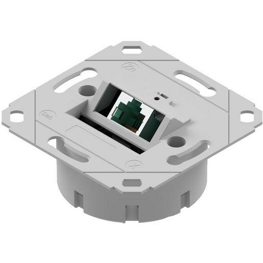 1St. NDATDD6A1LSA.01 Datendose Cat6A, 1-fach, designfähig
