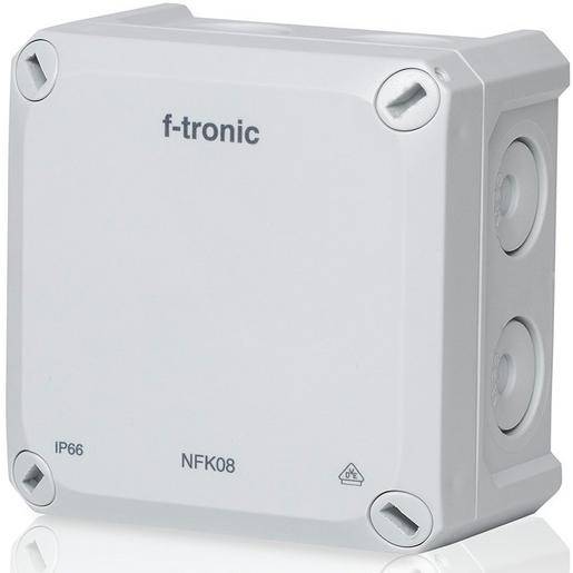 100St. NFRAKAP85IP66.02 FR-Abzweigkasten 85x85x54mm, Durchstoßme