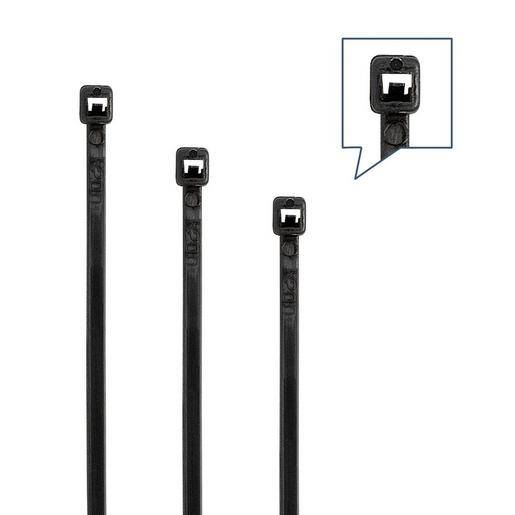 100St. NKABI9,0X762BL.02 Kabelbinder 9,0mmx762mm, schwarz
