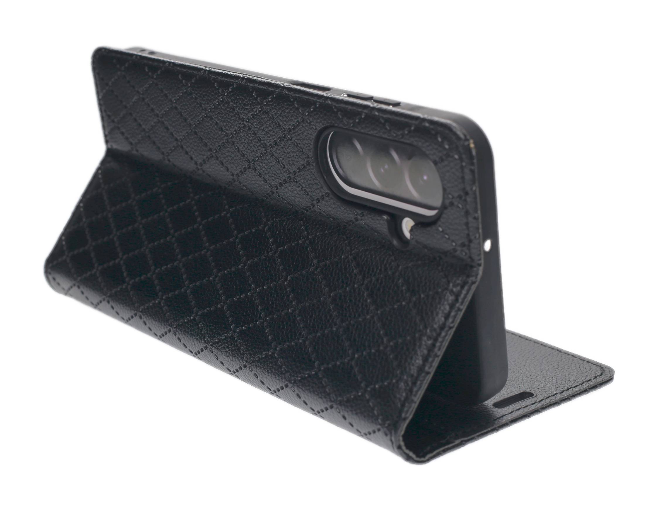 JAMCOVER Bookcase Style Schwarz für Samsung Galaxy A37 5G