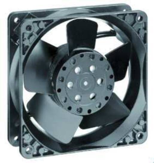 1St. EBM Papst 9244014146 Lüfter 230V AC 19W 119X119mm mit Stecker 4658N