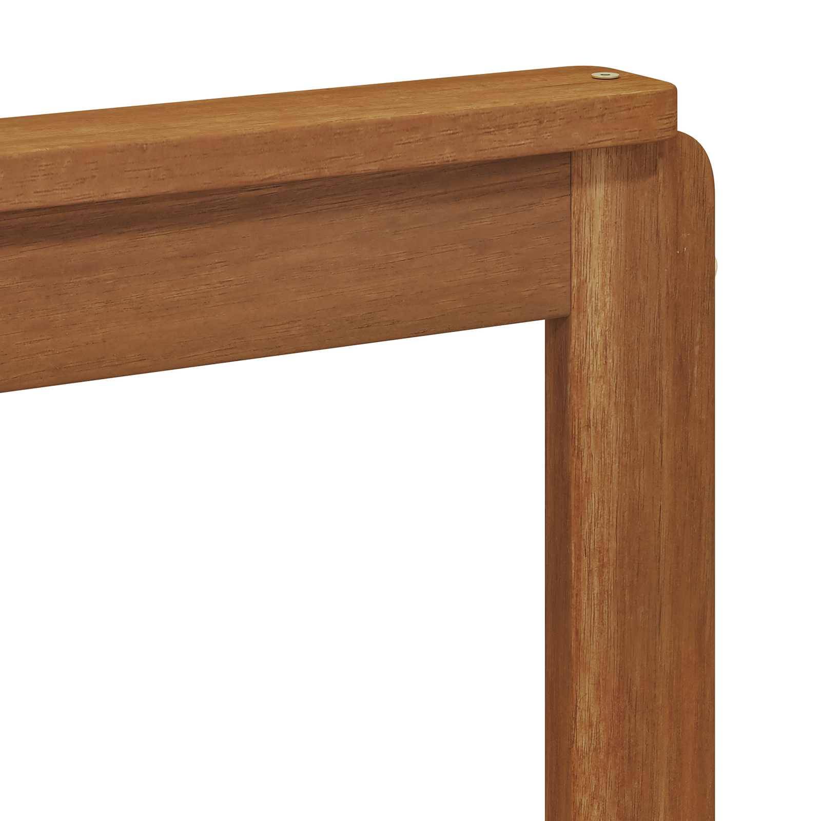 vidaXL Sofagarnituren 3 pcs Natur und Beige Massivholz Akazie