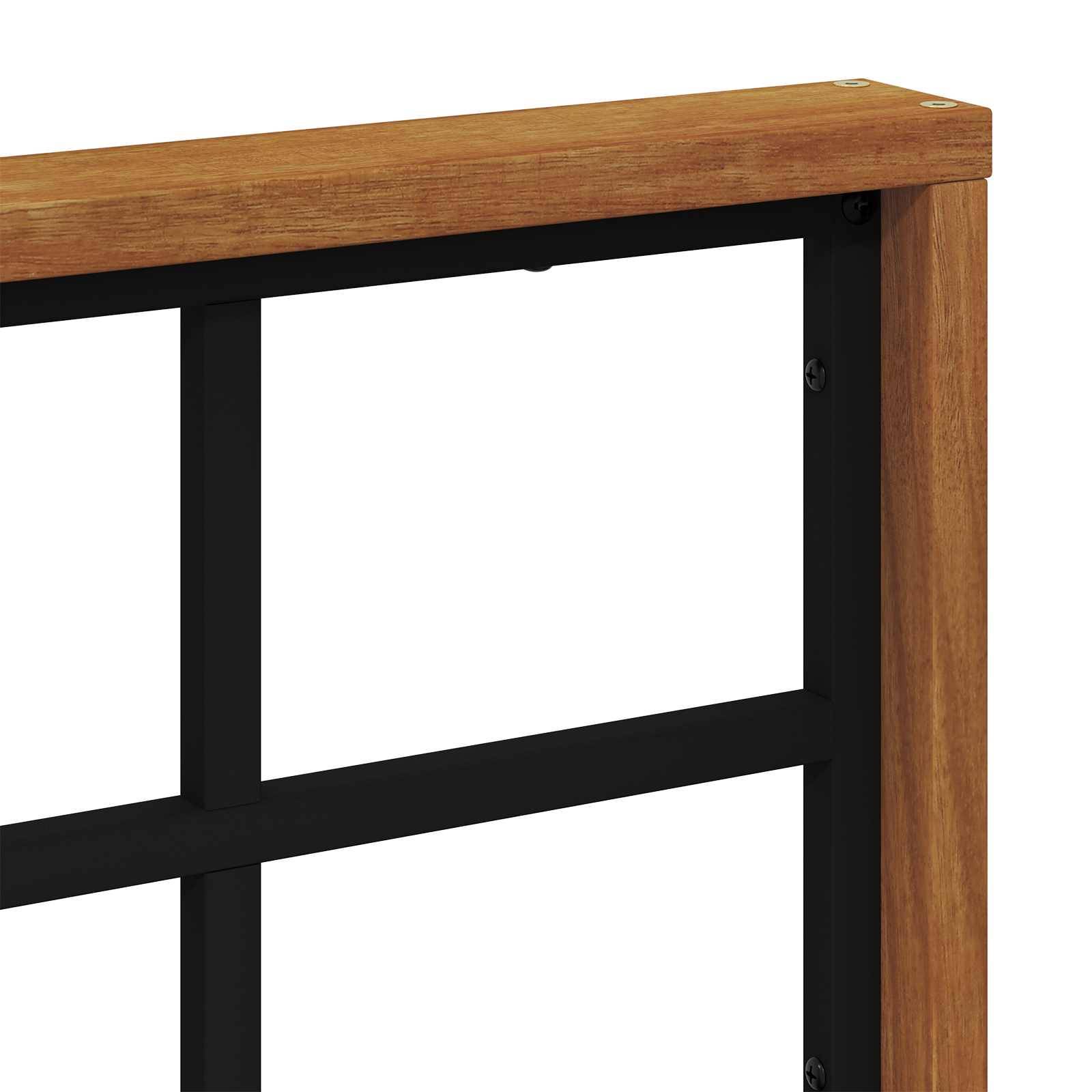 vidaXL Outdoor-Sofagarnitur 3 pcs Natur Massivholz Akazie