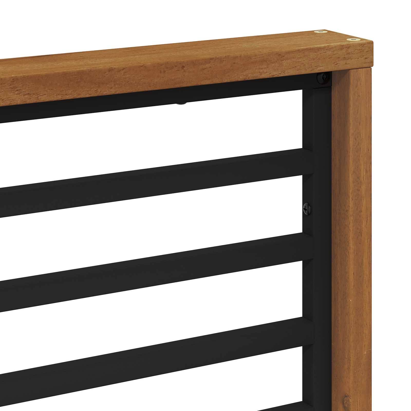 vidaXL Outdoor-Sofagarnitur 3 pcs Natur Massivholz Akazie