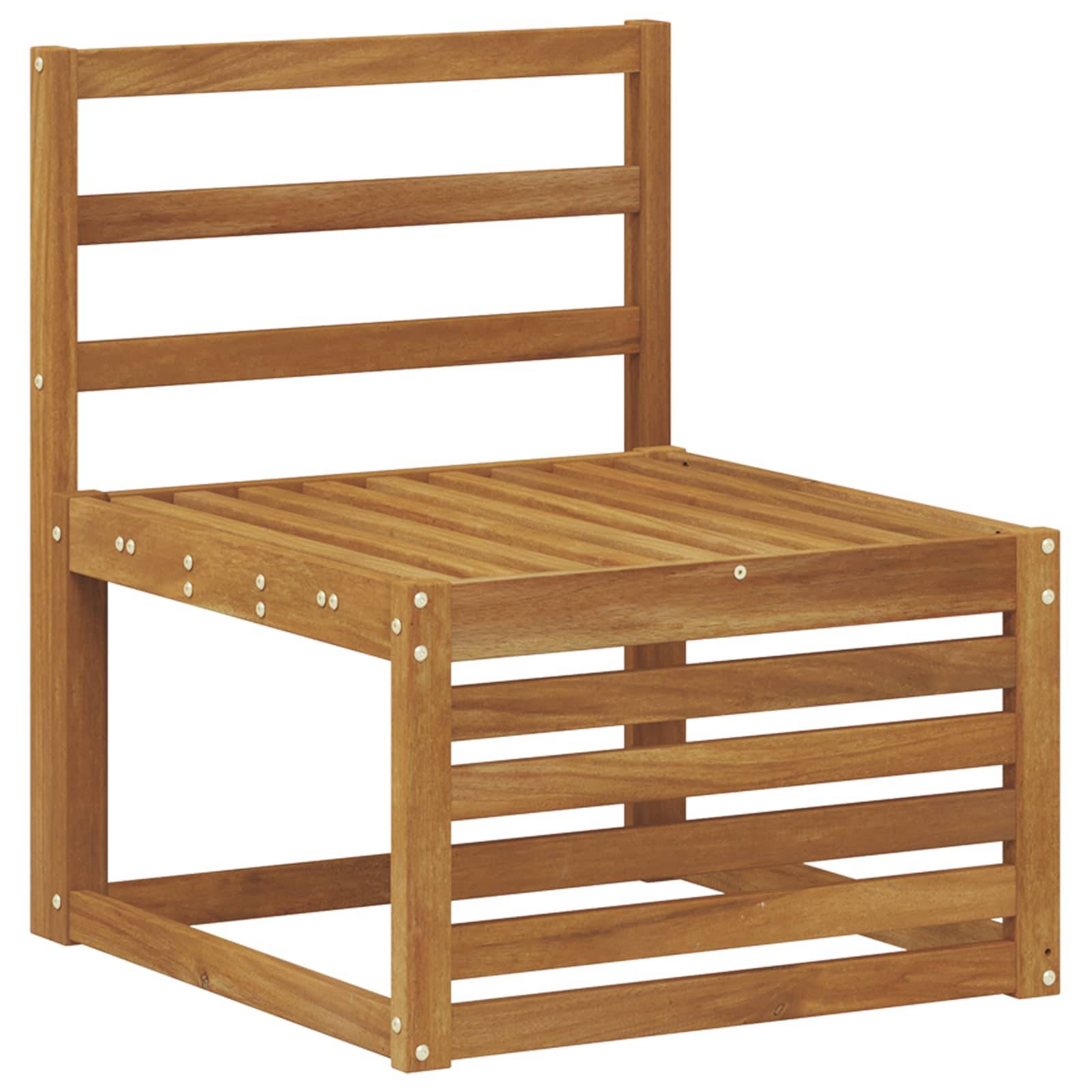 vidaXL Sofagarnituren 6 pcs Natur Massivholz Akazie