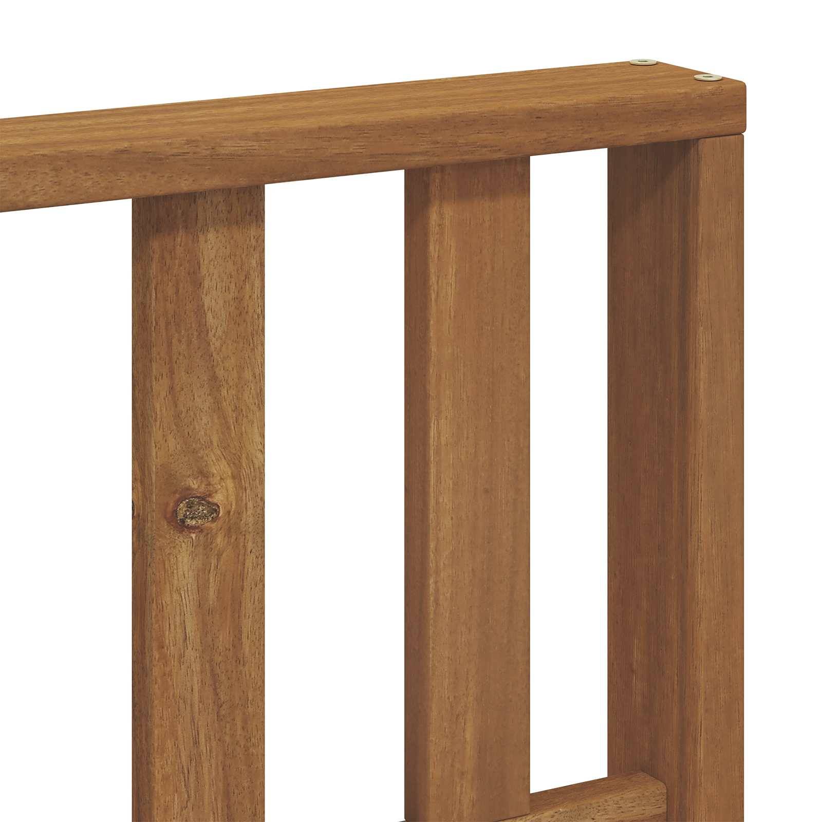 vidaXL Sofagarnituren 3 pcs Natur und Anthrazit Massivholz Akazie