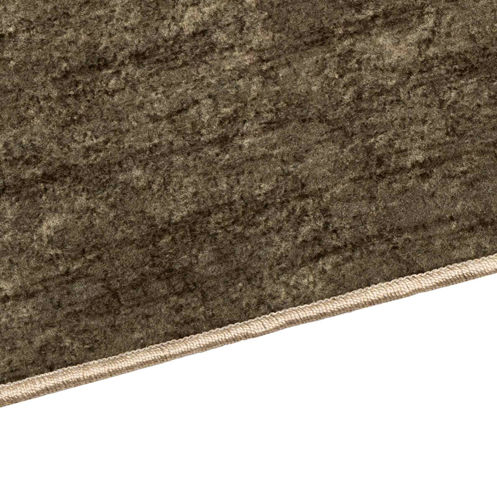 vidaXL Teppichläufer MARSA Waldgrün 300 x 50 cm Polyester und PVC