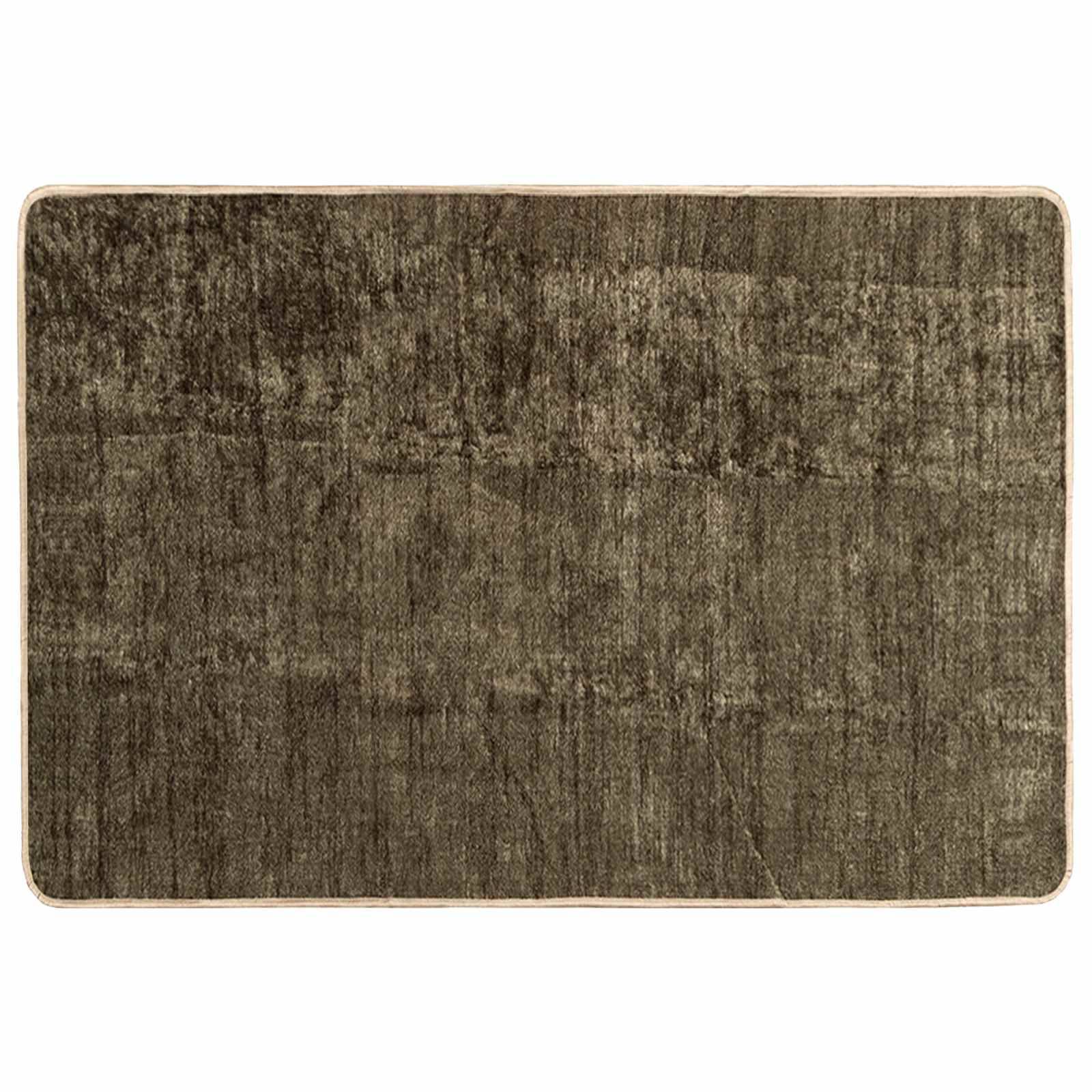 vidaXL Teppichläufer MARSA Waldgrün 150 x 100 cm Polyester und PVC