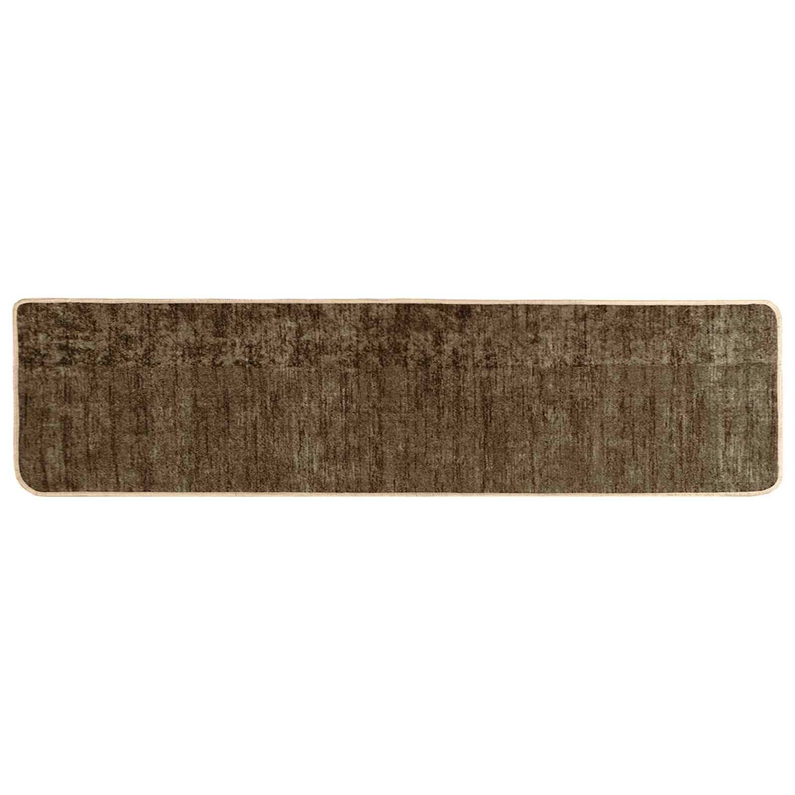 vidaXL Teppichläufer MARSA Waldgrün 450 x 100 cm Polyester und PVC