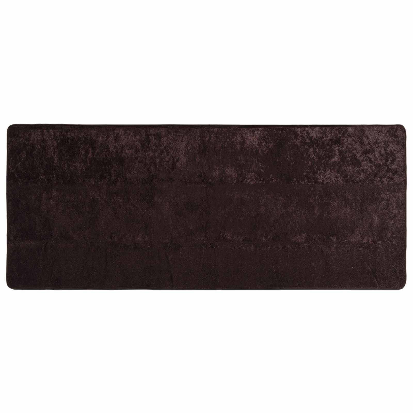 vidaXL Teppichläufer MARSA Anthrazit 100 x 50 cm Polyester und PVC